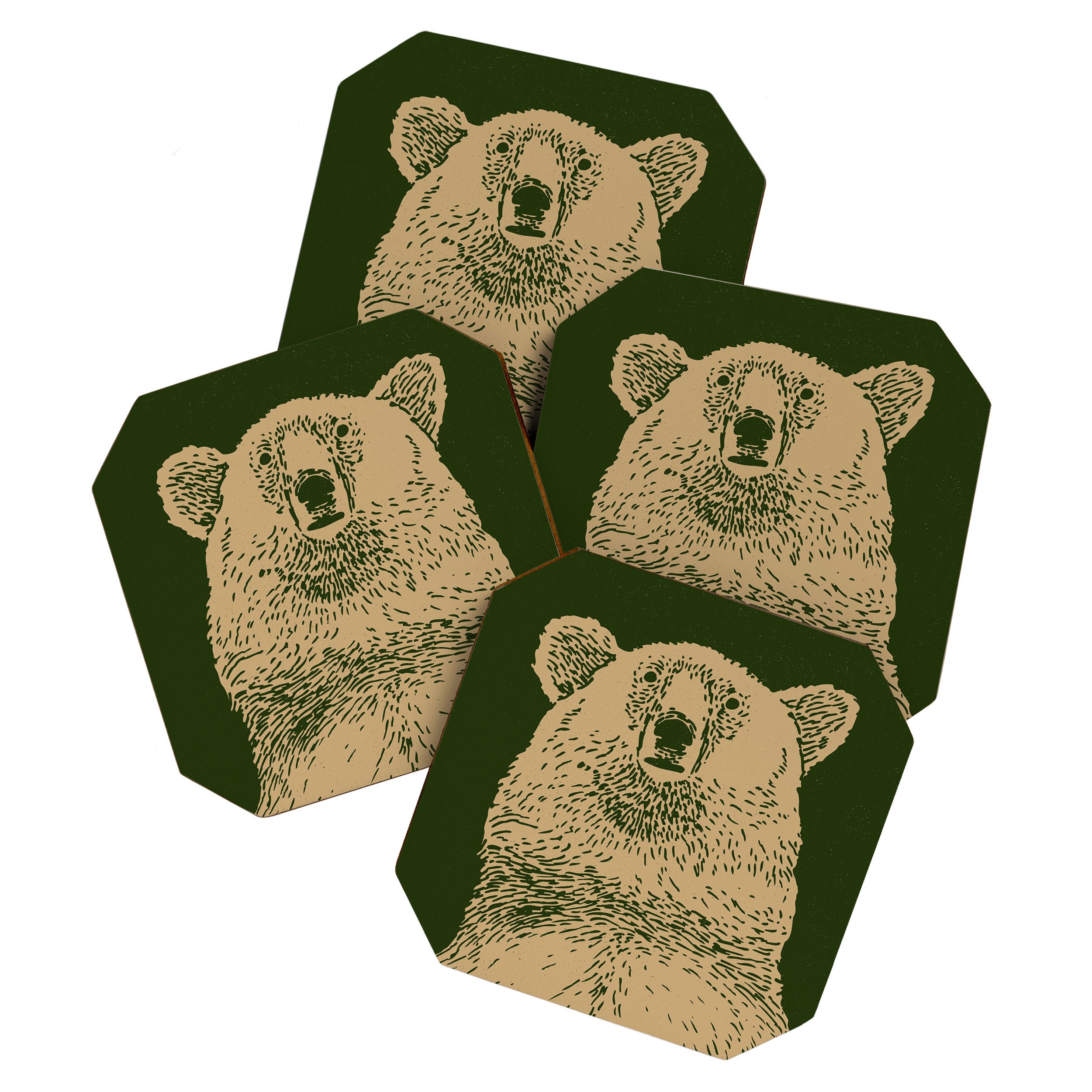 Kodiak Bear Coaster Gallery Image 1