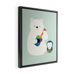 A Little Band Framed Canvas Print Gallery Image 2