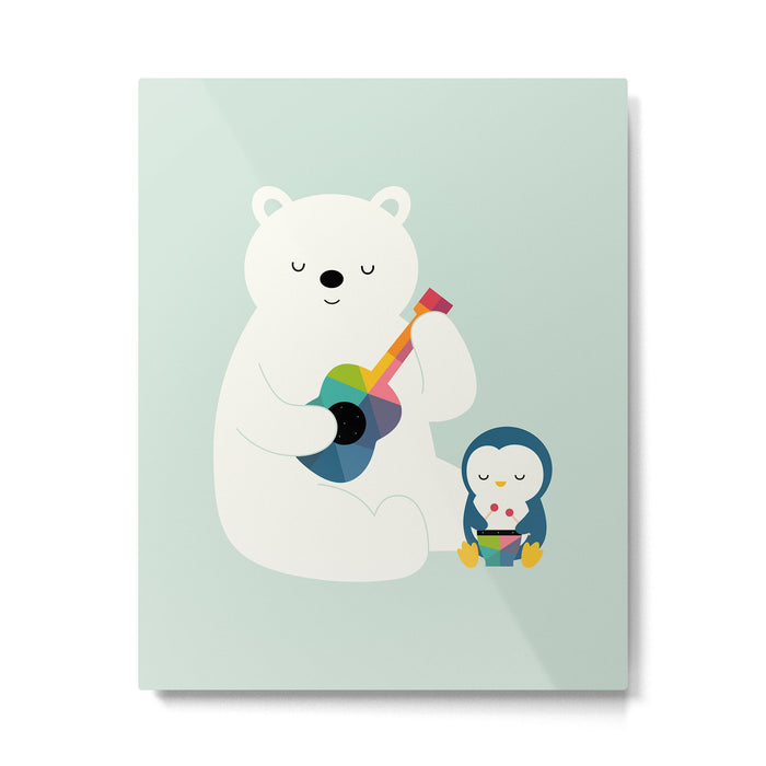 A Little Band Metal Print Gallery Image 1