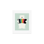 Aurora Accordionist Art Print Gallery Image 1