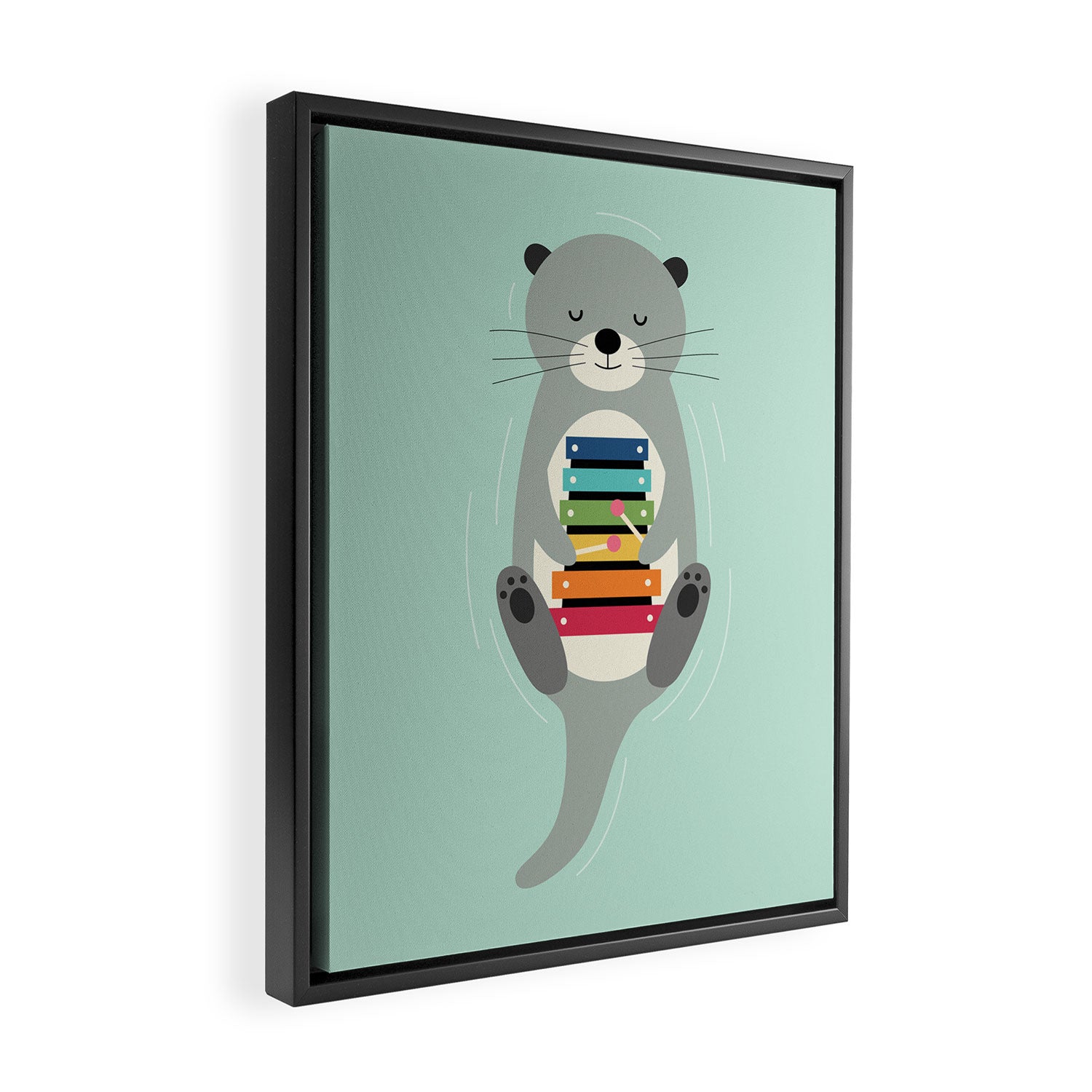 Be Pride Framed Canvas Print Gallery Image 2