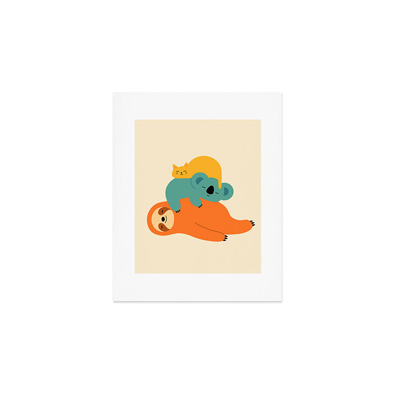 Being Lazy Art Print Gallery Image 1