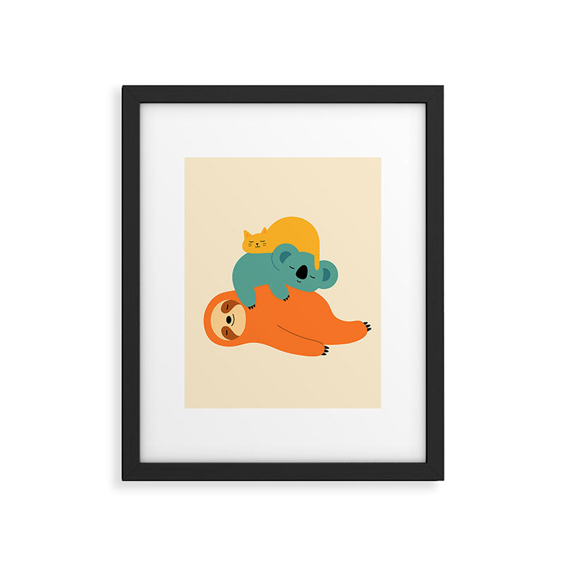 Being Lazy Framed Art Print Gallery Image 6
