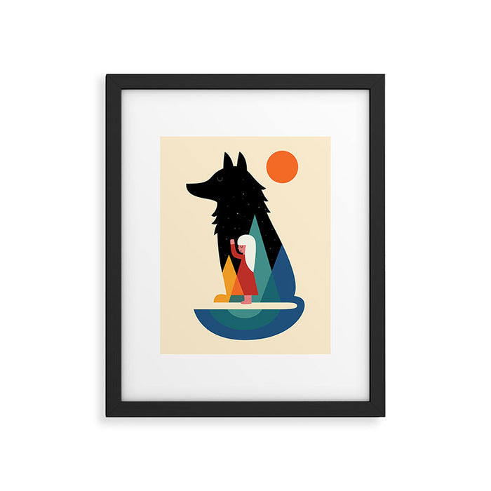 Best Friend Framed Art Print Gallery Image 1