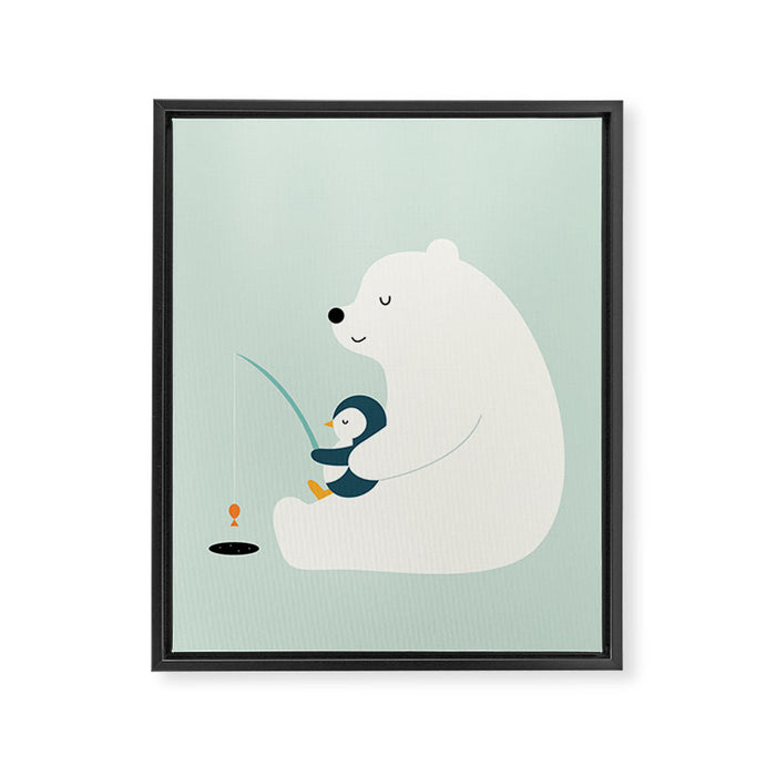 Buddy Framed Canvas Print Gallery Image 1