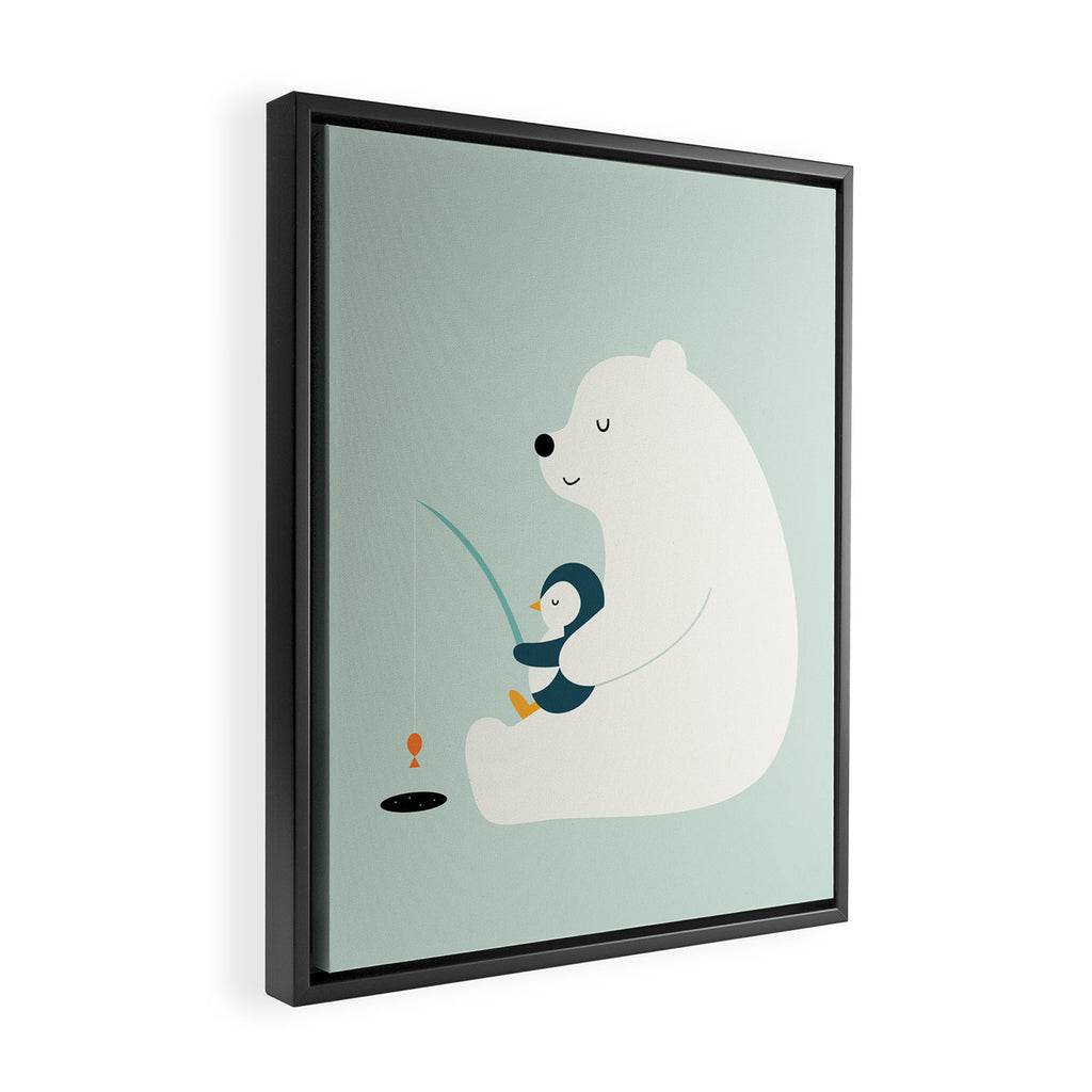 Buddy Framed Canvas Print Gallery Image 2