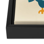 Captain Whooo Framed Canvas Print Gallery Image 3
