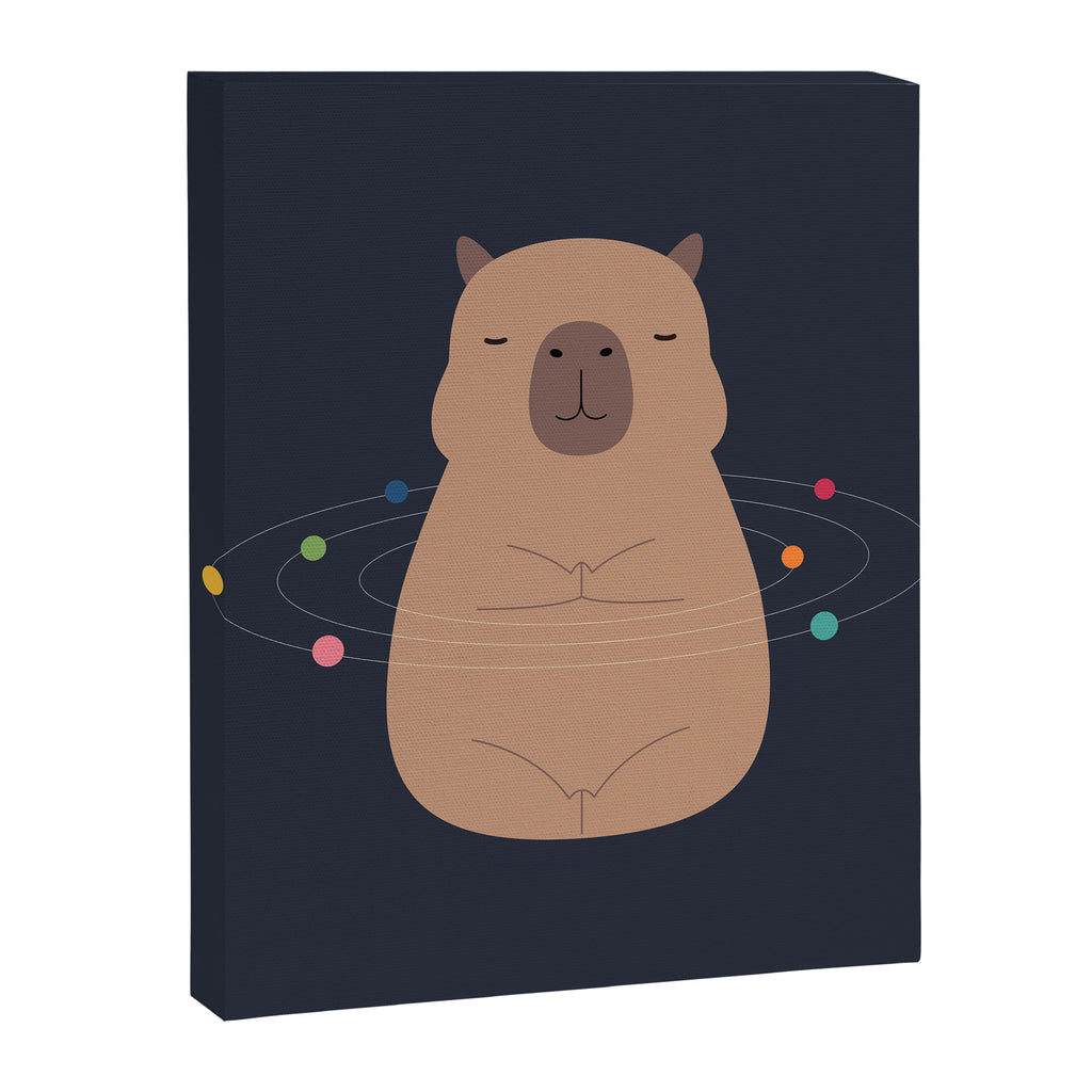 Capybara Universe Canvas Print Gallery Image 6