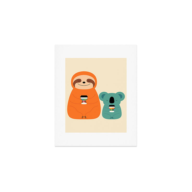 Coffee Buddy Art Print Gallery Image 1