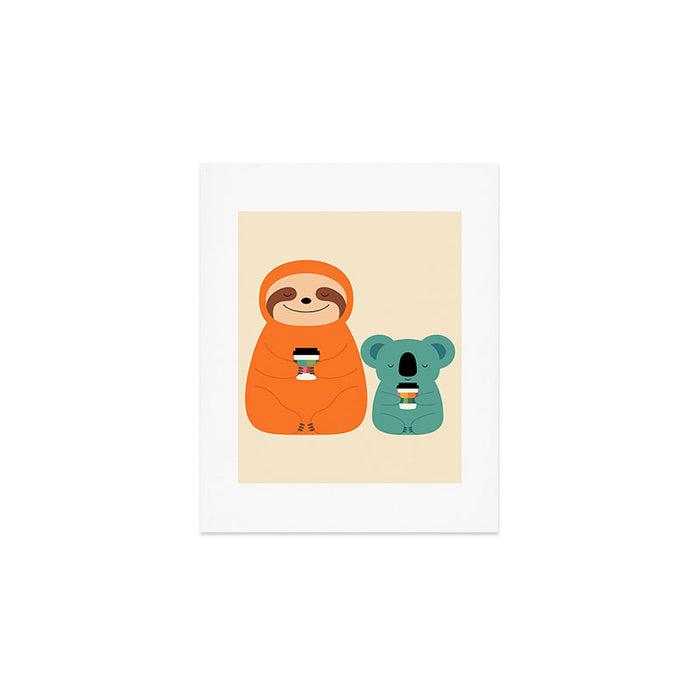 Coffee Buddy Art Print Gallery Image 1