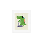 Croco Scooter Art Print Gallery Image 1