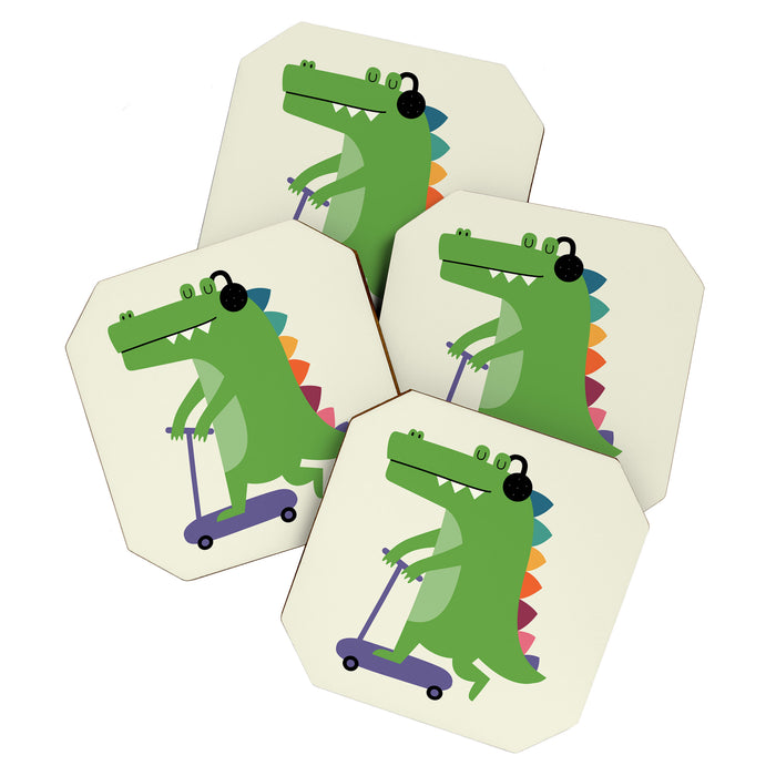 Croco Scooter Coaster Gallery Image 1