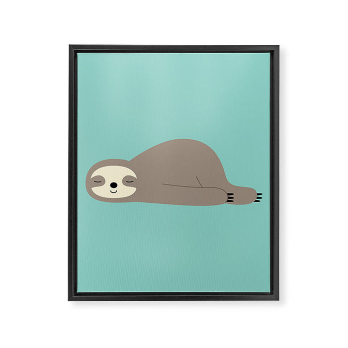 Do Nothing Framed Canvas Print Gallery Image 1