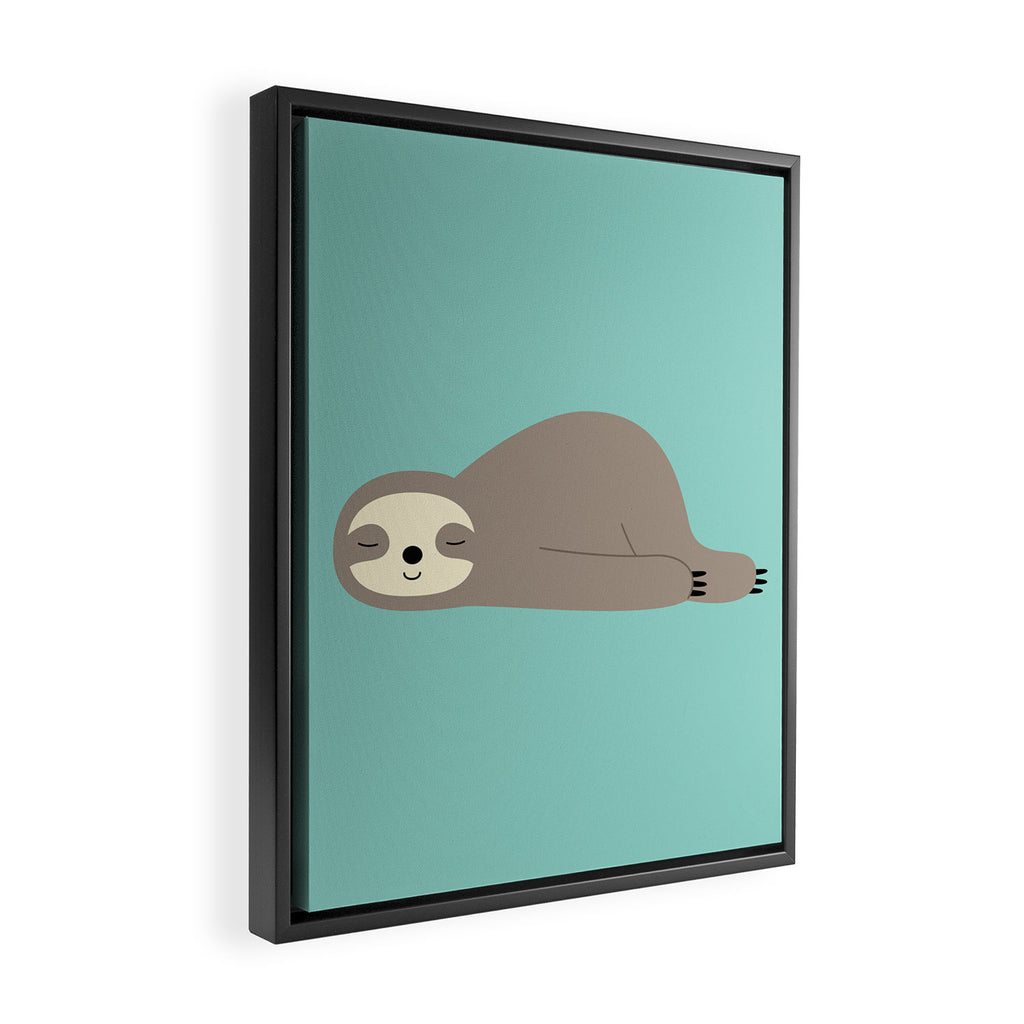 Do Nothing Framed Canvas Print Gallery Image 2