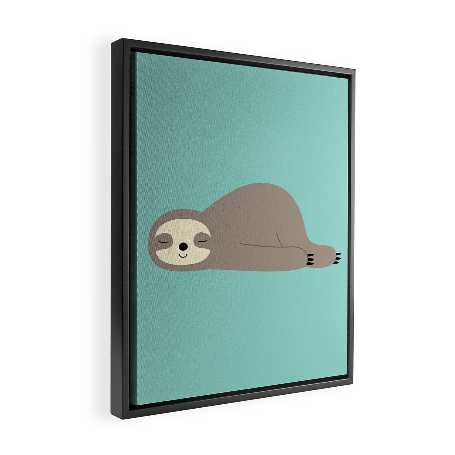 Do Nothing Framed Canvas Print Gallery Image 2