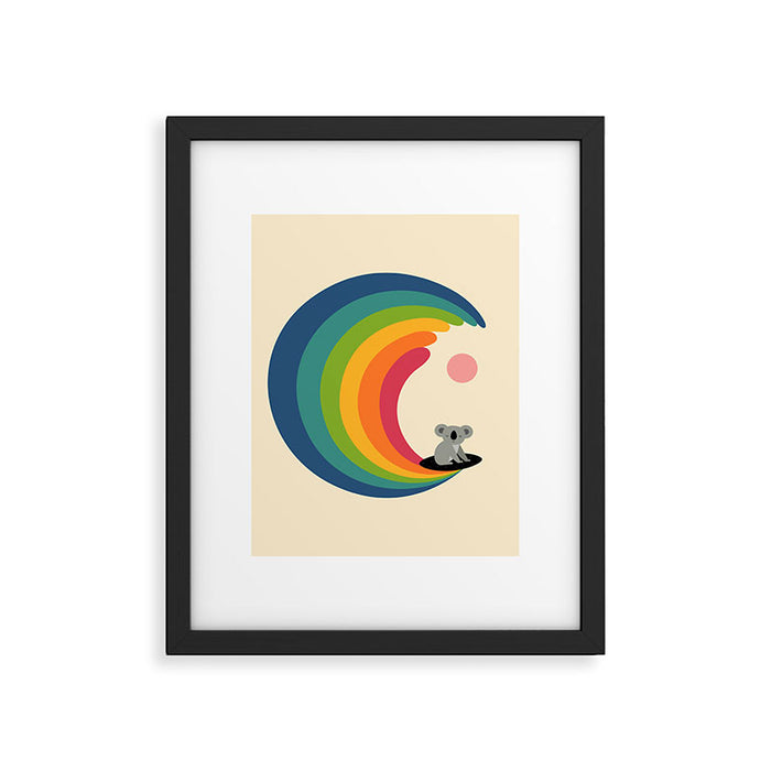 Dream Surfer Framed Art Print Gallery Image 1