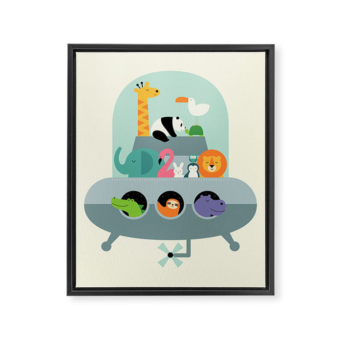Expedition Framed Canvas Print Gallery Image 1