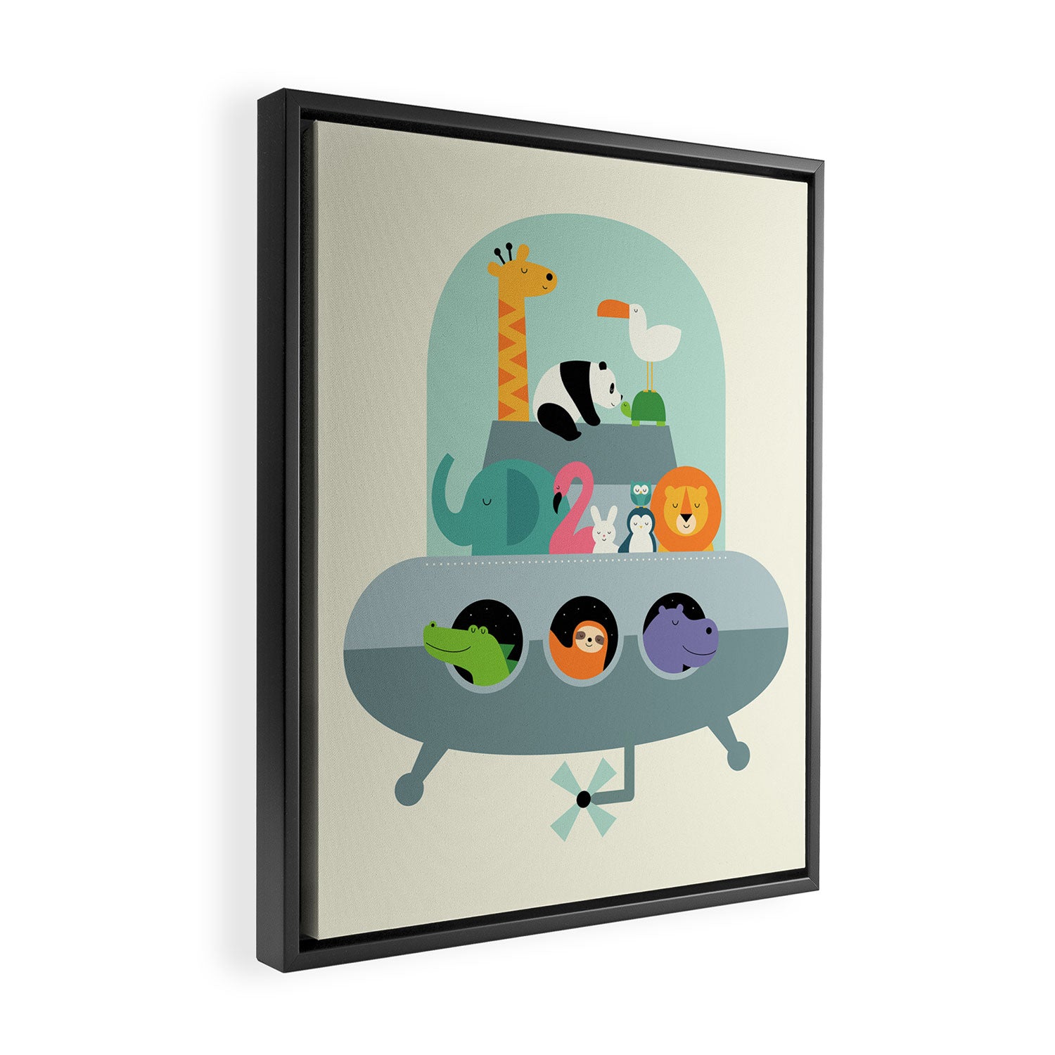 Expedition Framed Canvas Print Gallery Image 2
