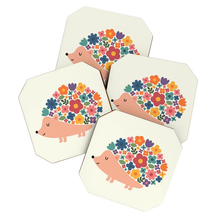 Floral Hedgehog Coaster Gallery Image 1