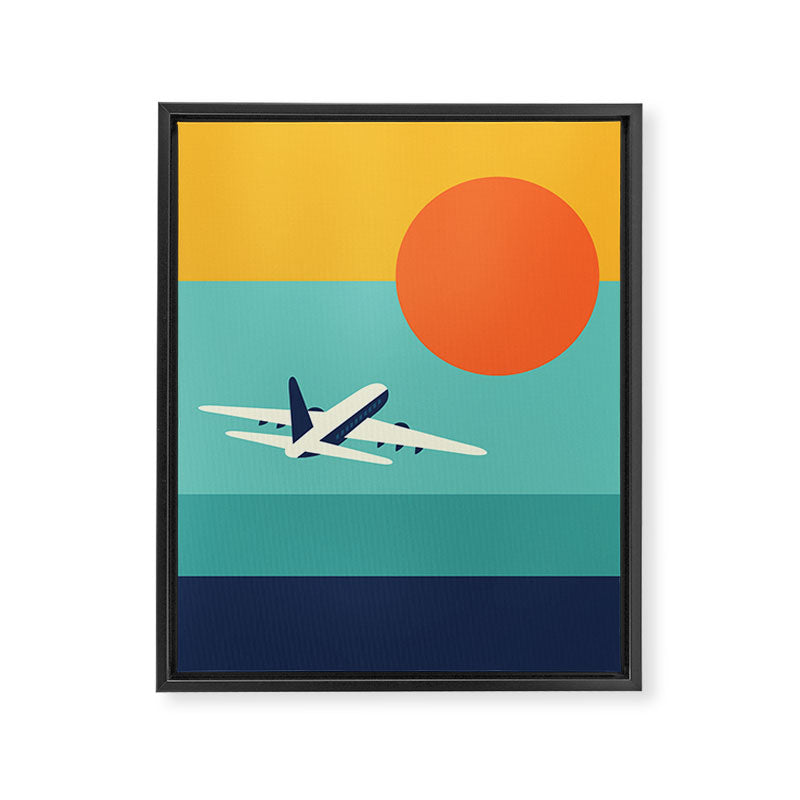 Fly Away Framed Canvas Print Gallery Image 6