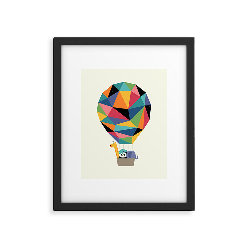 Fly High Together Framed Art Print Gallery Image 5