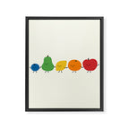 Fruit Parade Framed Canvas Print Gallery Image 8