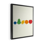 Fruit Parade Framed Canvas Print Gallery Image 2