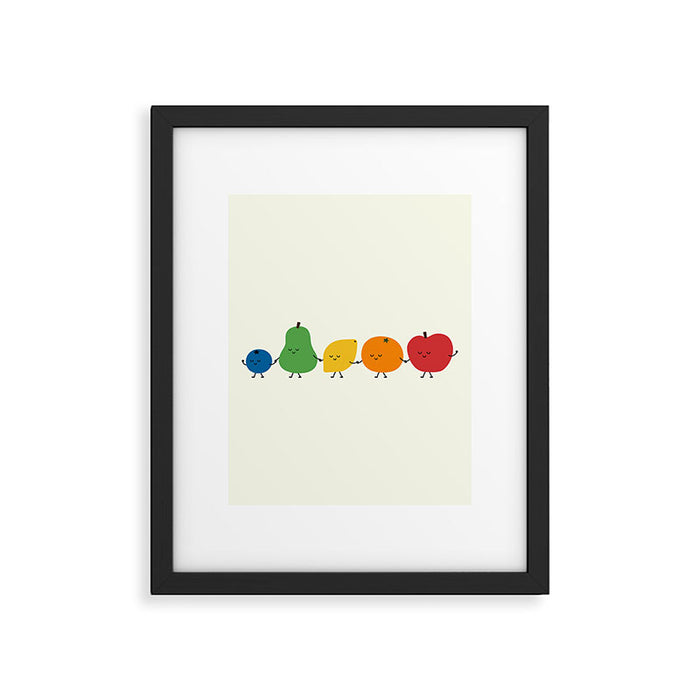 Fruit Parade Framed Art Print Gallery Image 1