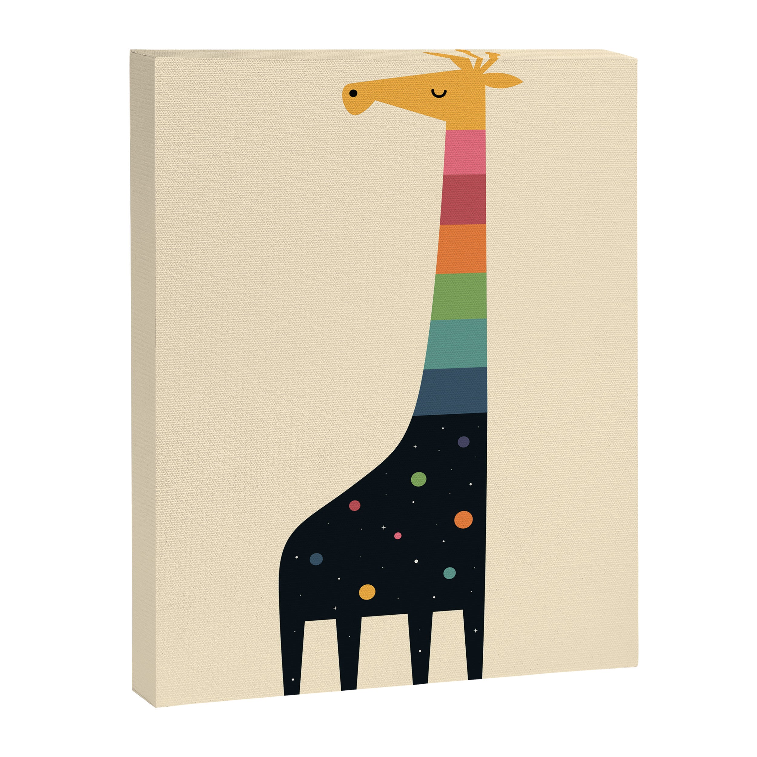 Galaxy Giraffe Canvas Print Gallery Image 8