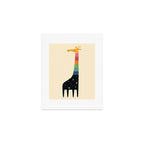 Galaxy Giraffe Art Print Gallery Image 1
