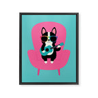 Good Vibes Only Framed Canvas Print Gallery Image 6
