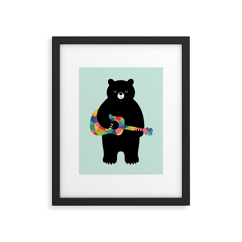 Happy Song Framed Art Print Gallery Image 5