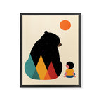 Heart To Heart Framed Canvas Print Gallery Image 6