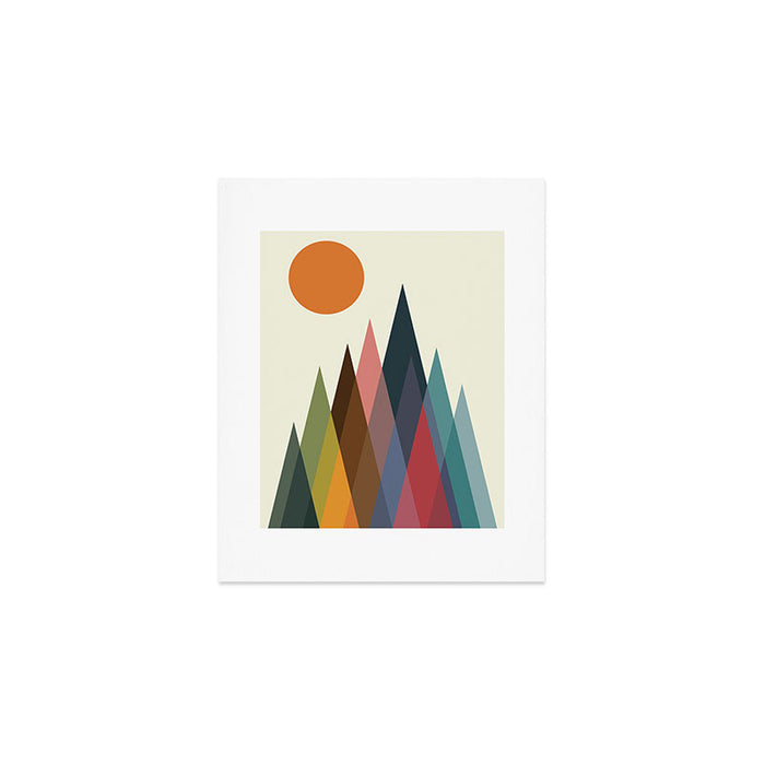 Infinity Mountain Art Print Gallery Image 1