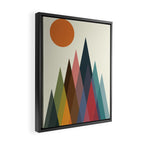 Infinity Mountain Framed Canvas Print Gallery Image 2