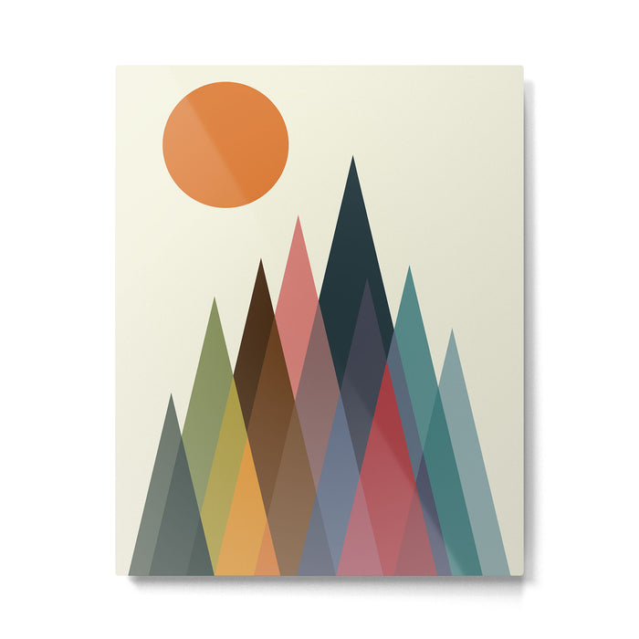 Infinity Mountain Metal Print Gallery Image 1