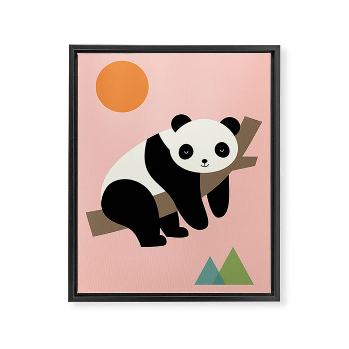 Lazy Day Framed Canvas Print Gallery Image 1