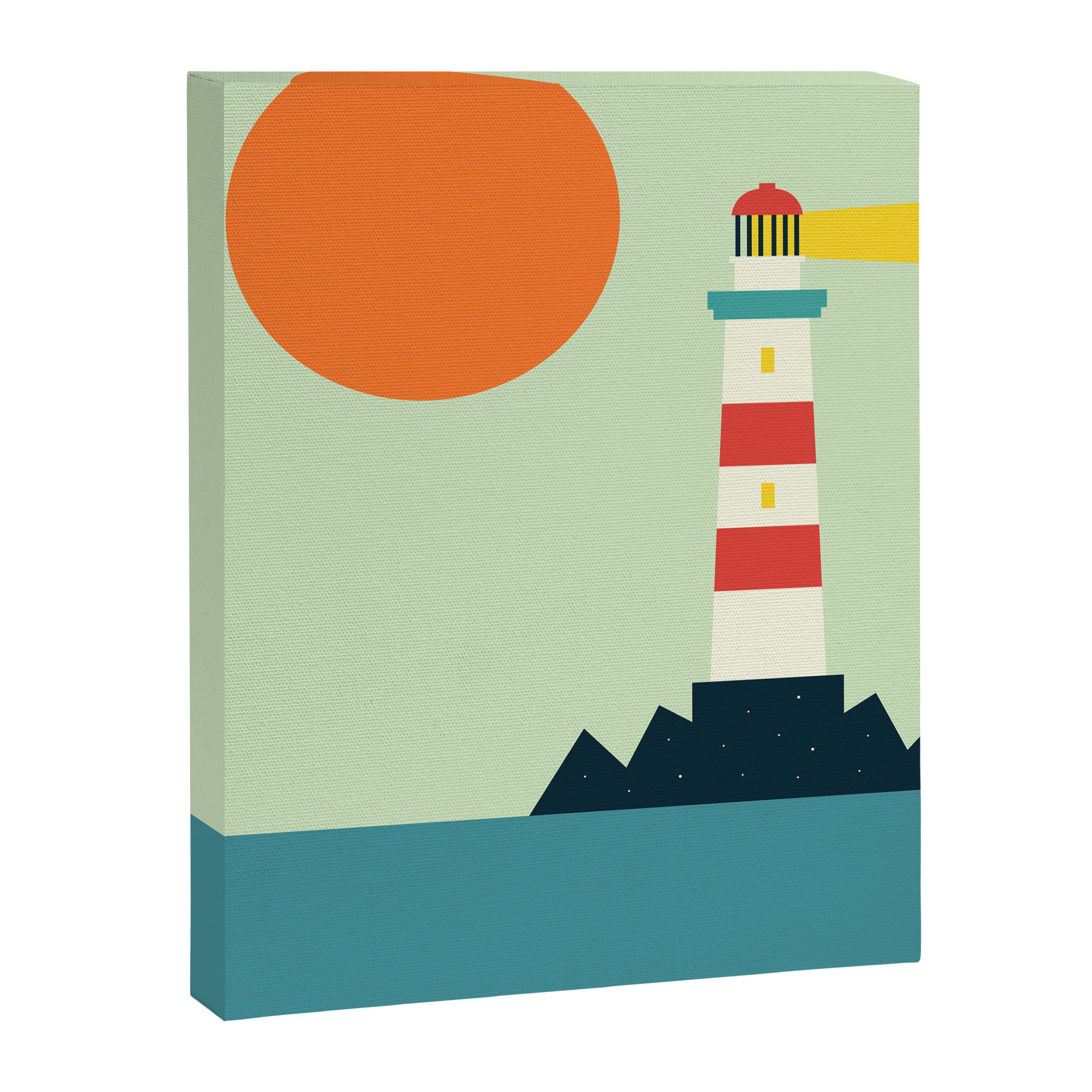 Lighthouse Canvas Print Gallery Image 6