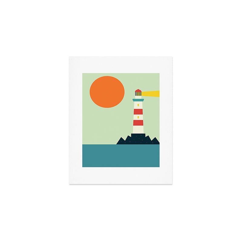Lighthouse Art Print Gallery Image 1