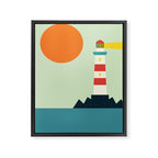Lighthouse Framed Canvas Print Gallery Image 6