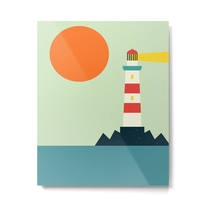 Lighthouse Metal Print Gallery Image 1