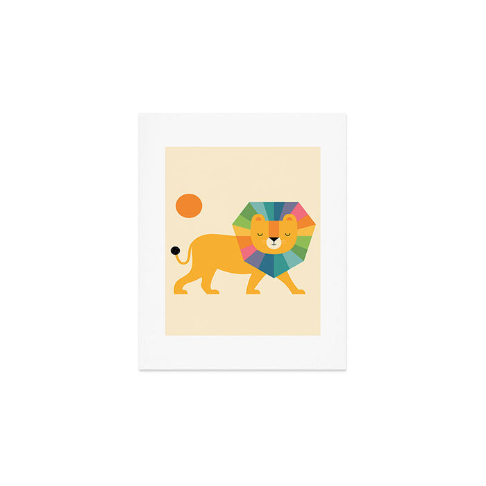 Lion Shine Art Print Gallery Image 1