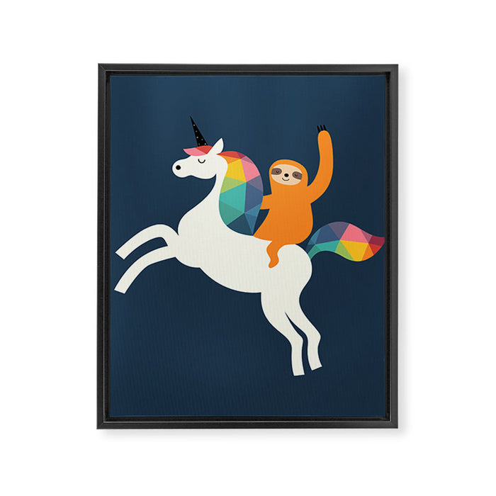 Magic Time Framed Canvas Print Gallery Image 1
