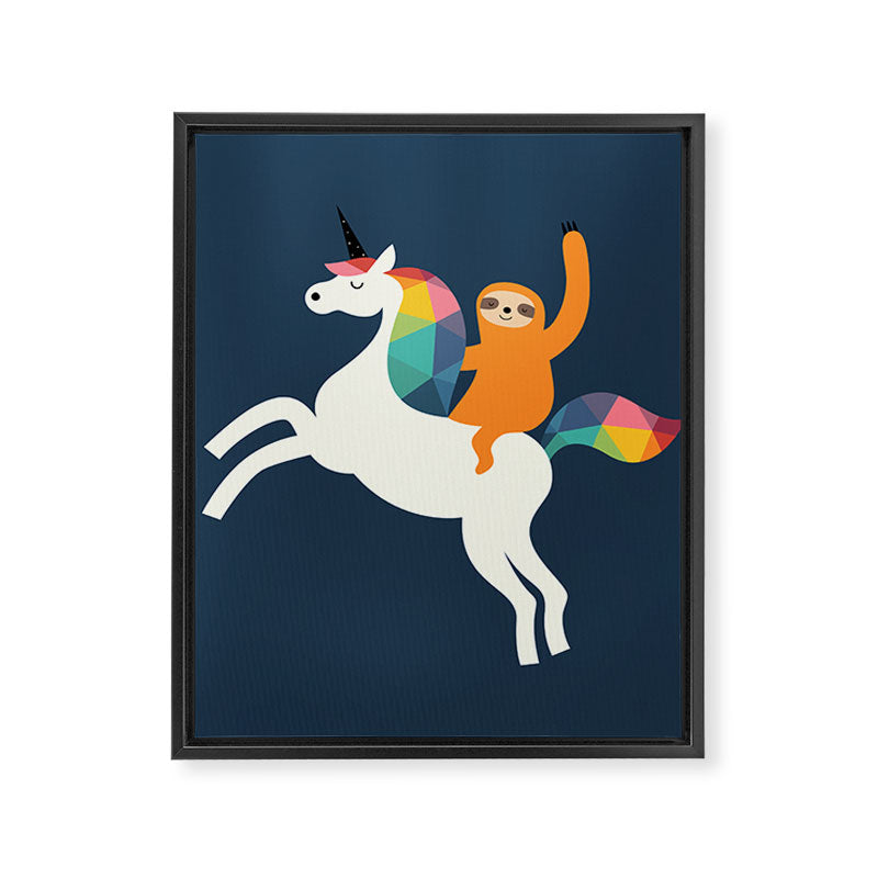 Magic Time Framed Canvas Print Gallery Image 6