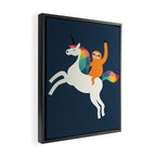 Magic Time Framed Canvas Print Gallery Image 2
