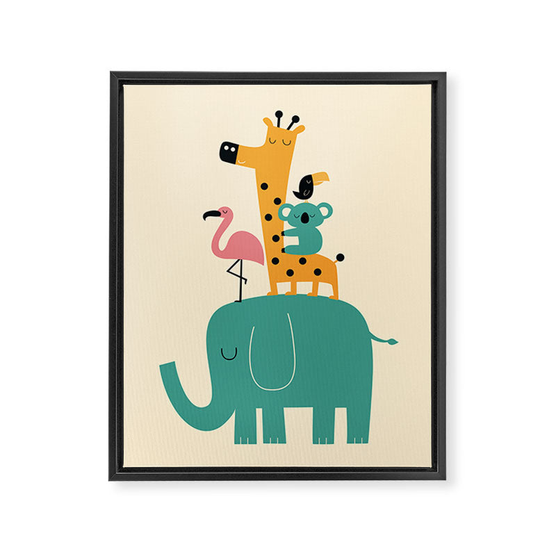 Moving on Framed Canvas Print Gallery Image 6