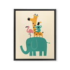 Moving on Framed Canvas Print Gallery Image 6