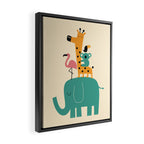 Moving on Framed Canvas Print Gallery Image 2