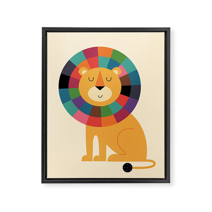 Mr. Confidence Framed Canvas Print Gallery Image 1