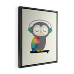 Owl Time Framed Canvas Print Gallery Image 2